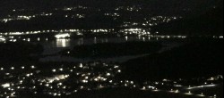 Archiv Foto Webcam Faakersee südlich von Villach 19:00
