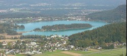 Archiv Foto Webcam Faakersee südlich von Villach 13:00