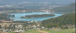 Archiv Foto Webcam Faakersee südlich von Villach 15:00