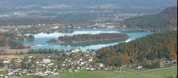 Archiv Foto Webcam Faakersee südlich von Villach 13:00