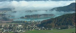 Archived image Webcam Lake Faaker See (Carinthia) 09:00