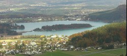 Archived image Webcam Lake Faaker See (Carinthia) 13:00