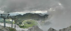 Archived image Webcam Nassfeld: Panorama view Gartnerkofel 13:00