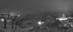 Archived image Webcam Nassfeld: Panorama view Gartnerkofel 23:00