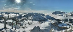 Archived image Webcam Nassfeld: Panorama view Gartnerkofel 11:00