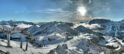 Archived image Webcam Nassfeld: Panorama view Gartnerkofel 15:00