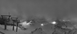 Archiv Foto Webcam Nassfeld: Panoramablick vom Gartnerkofel 23:00