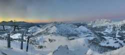 Archived image Webcam Nassfeld: Panorama view Gartnerkofel 07:00