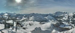 Archived image Webcam Nassfeld: Panorama view Gartnerkofel 11:00