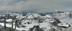 Archiv Foto Webcam Nassfeld: Panoramablick vom Gartnerkofel 11:00