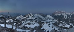 Archiv Foto Webcam Nassfeld: Panoramablick vom Gartnerkofel 05:00