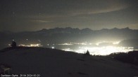 Archiv Foto Webcam Gipfel der Gerlitzen (Kärnten) 23:00