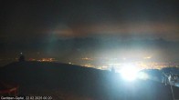 Archiv Foto Webcam Gipfel der Gerlitzen (Kärnten) 23:00