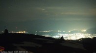 Archiv Foto Webcam Gipfel der Gerlitzen (Kärnten) 23:00