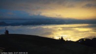 Archiv Foto Webcam Gipfel der Gerlitzen (Kärnten) 03:00