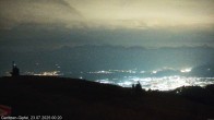 Archiv Foto Webcam Gipfel der Gerlitzen (Kärnten) 23:00