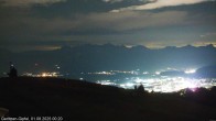Archiv Foto Webcam Gipfel der Gerlitzen (Kärnten) 23:00