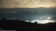 Archiv Foto Webcam Gipfel der Gerlitzen (Kärnten) 01:00