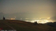 Archiv Foto Webcam Gipfel der Gerlitzen (Kärnten) 23:00