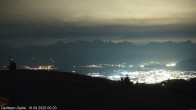 Archiv Foto Webcam Gipfel der Gerlitzen (Kärnten) 23:00