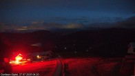 Archiv Foto Webcam Gerlitzen Gipfel: Bergstation 8er Carving Jet 03:00