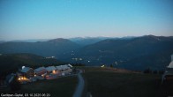 Archiv Foto Webcam Gerlitzen Gipfel: Bergstation 8er Carving Jet 05:00