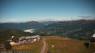 Archiv Foto Webcam Gerlitzen Gipfel: Bergstation 8er Carving Jet 23:00