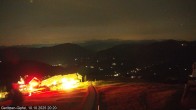 Archiv Foto Webcam Gerlitzen Gipfel: Bergstation 8er Carving Jet 19:00