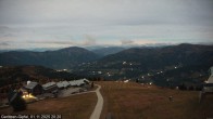 Archiv Foto Webcam Gerlitzen Gipfel: Bergstation 8er Carving Jet 19:00