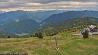 Archiv Foto Webcam Gerlitzen-Gipfel - Alpengasthof 06:00
