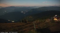 Archiv Foto Webcam Gerlitzen-Gipfel - Alpengasthof 23:00