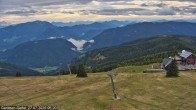 Archiv Foto Webcam Gerlitzen-Gipfel - Alpengasthof 05:00
