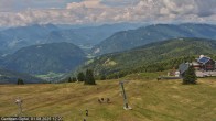 Archiv Foto Webcam Gerlitzen-Gipfel - Alpengasthof 11:00
