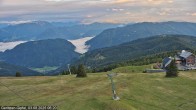 Archiv Foto Webcam Gerlitzen-Gipfel - Alpengasthof 05:00