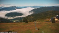 Archiv Foto Webcam Gerlitzen-Gipfel - Alpengasthof 23:00
