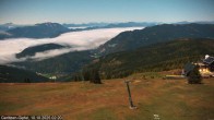 Archiv Foto Webcam Gerlitzen-Gipfel - Alpengasthof 01:00