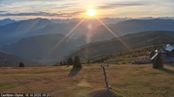 Archiv Foto Webcam Gerlitzen-Gipfel - Alpengasthof 17:00
