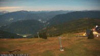 Archiv Foto Webcam Gerlitzen-Gipfel - Alpengasthof 23:00