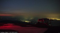 Archiv Foto Webcam Bergstation Sessellift Bergerbahn 03:00