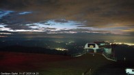 Archiv Foto Webcam Bergstation Sessellift Bergerbahn 03:00