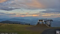 Archived image Webcam Top station Bergerbahn 19:00