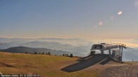 Archiv Foto Webcam Bergstation Sessellift Bergerbahn 08:00