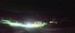 Archived image Webcam Middle station Kanzelhöhe, skiresort Gerlitzen 23:00