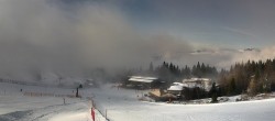 Archived image Webcam Middle station Kanzelhöhe, skiresort Gerlitzen 09:00