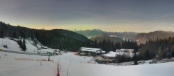 Archived image Webcam Middle station Kanzelhöhe, skiresort Gerlitzen 07:00