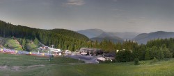 Archived image Webcam Middle station Kanzelhöhe, skiresort Gerlitzen 06:00