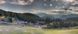 Archived image Webcam Middle station Kanzelhöhe, skiresort Gerlitzen 17:00