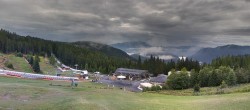 Archived image Webcam Middle station Kanzelhöhe, skiresort Gerlitzen 06:00