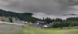 Archived image Webcam Middle station Kanzelhöhe, skiresort Gerlitzen 09:00