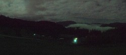 Archived image Webcam Middle station Kanzelhöhe, skiresort Gerlitzen 01:00